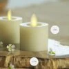 Luminara Wax Tealights (set Of 2) 1.7 X 2 Inches -Solar Christmas Holiday Shop wax luminara2