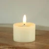 Set Of 4 Wax Votive Candles 2.5 X 2.5 - Timer -Solar Christmas Holiday Shop wax votive nan