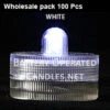 Wholesale Florist 100 Pack White Waterproof Tea Lights